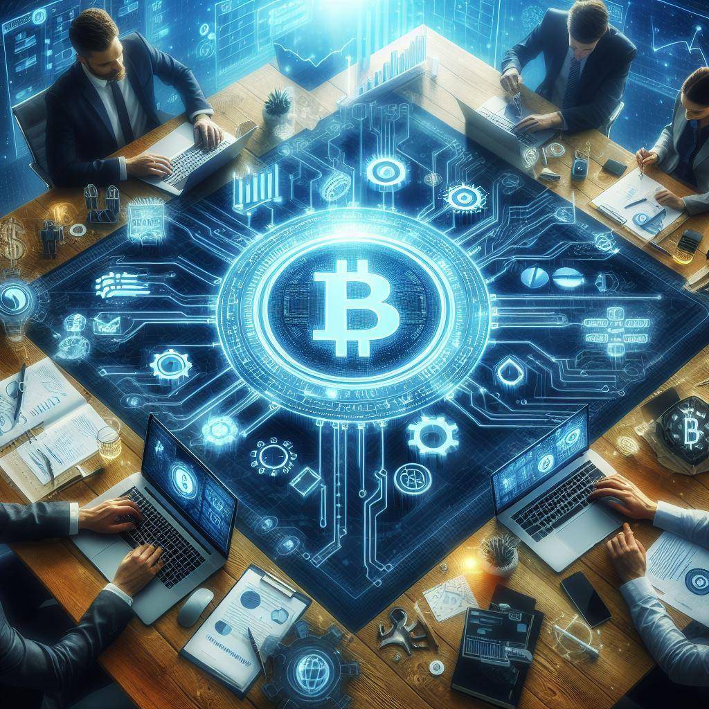 区块链技术在企业中的应用和发展。
